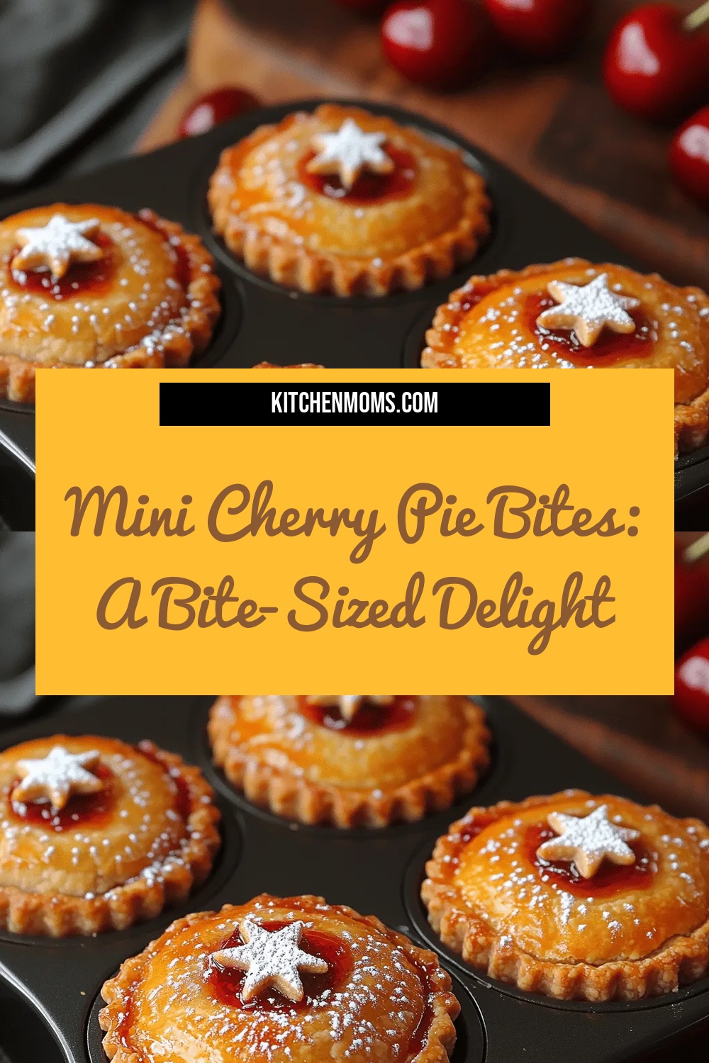 Mini Cherry Pie Bites: A Bite-Sized Delight