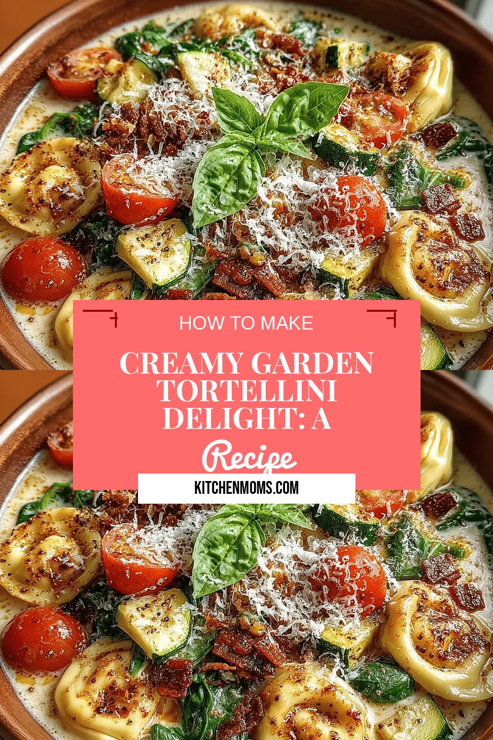 Creamy Garden Tortellini Delight: A Wholesome Recipe for Every Occasion