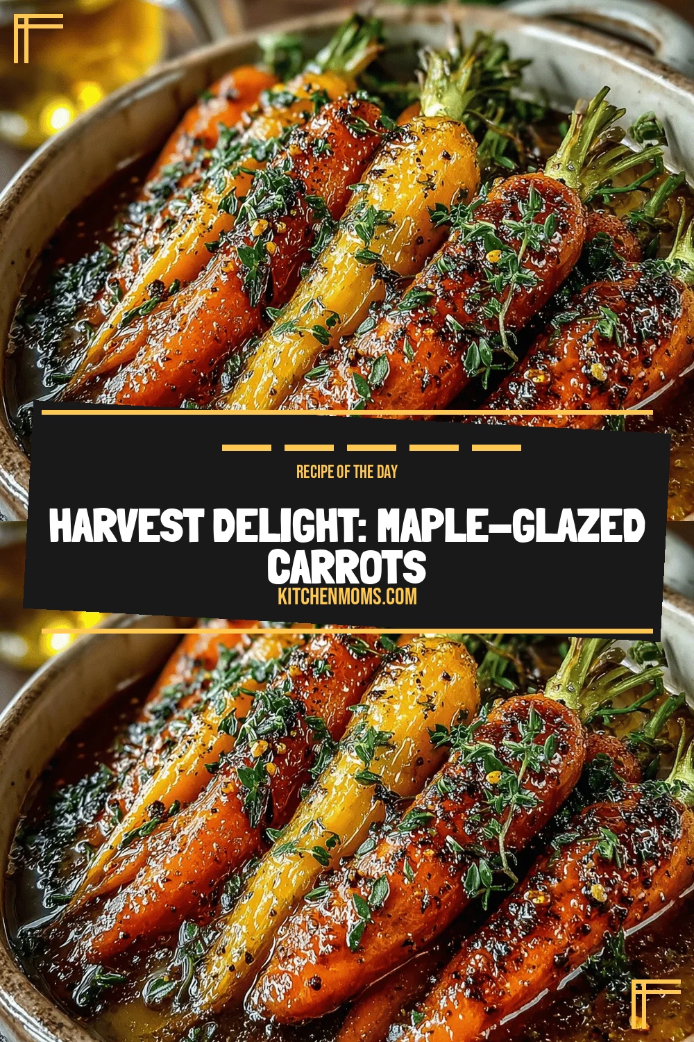Harvest Delight: Maple-Glazed Carrots