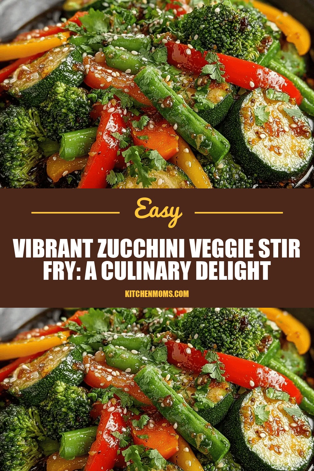 Vibrant Zucchini Veggie Stir Fry: A Culinary Delight