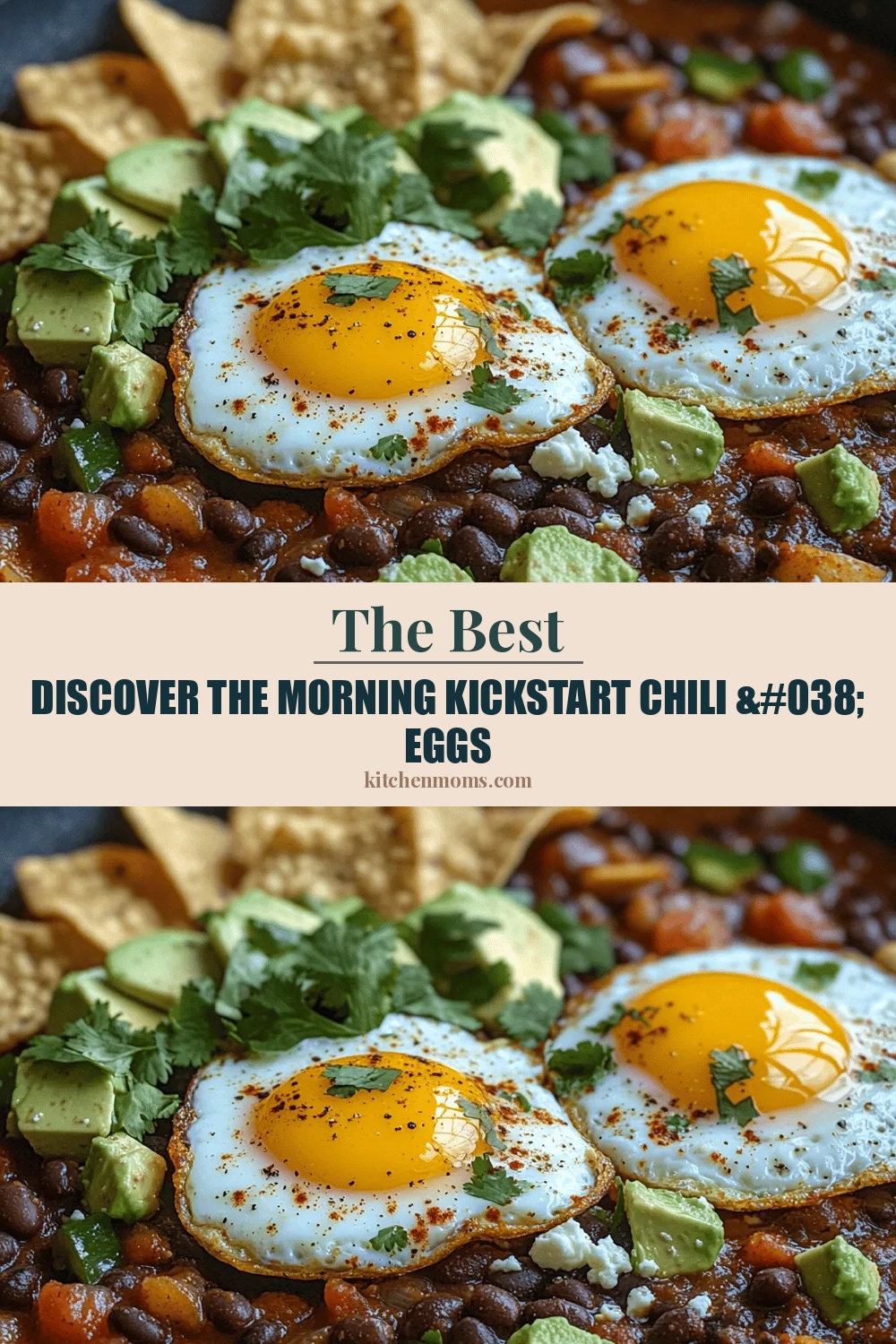 Discover the Morning Kickstart Chili & Eggs