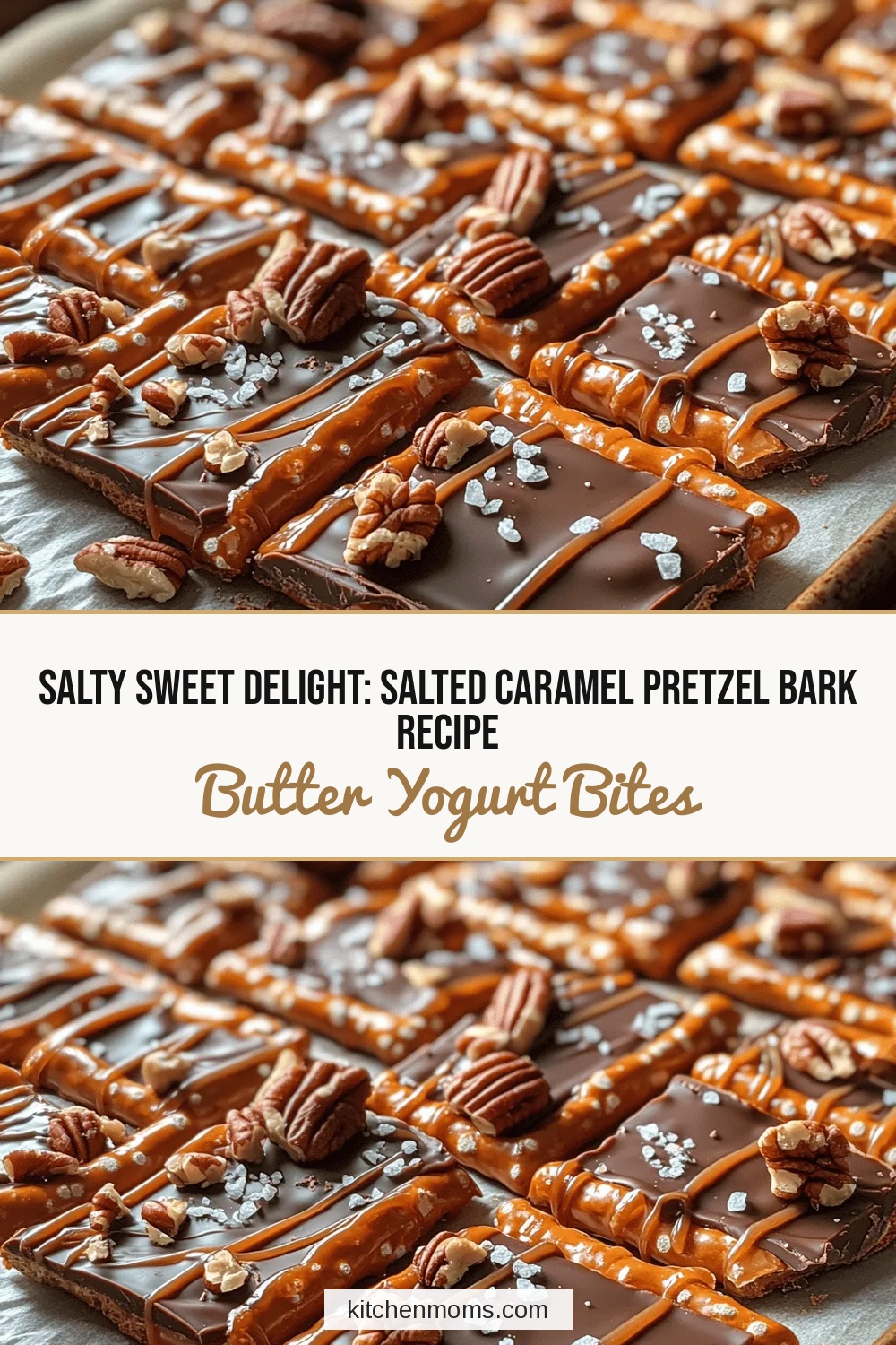 Salty Sweet Delight: Salted Caramel Pretzel Bark Recipe