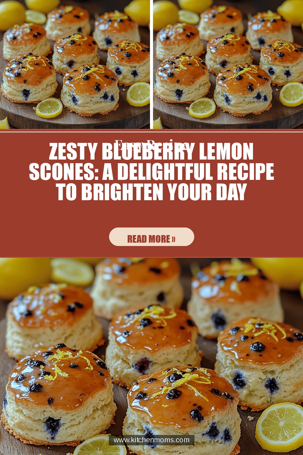 Zesty Blueberry Lemon Scones: A Delightful Recipe to Brighten Your Day