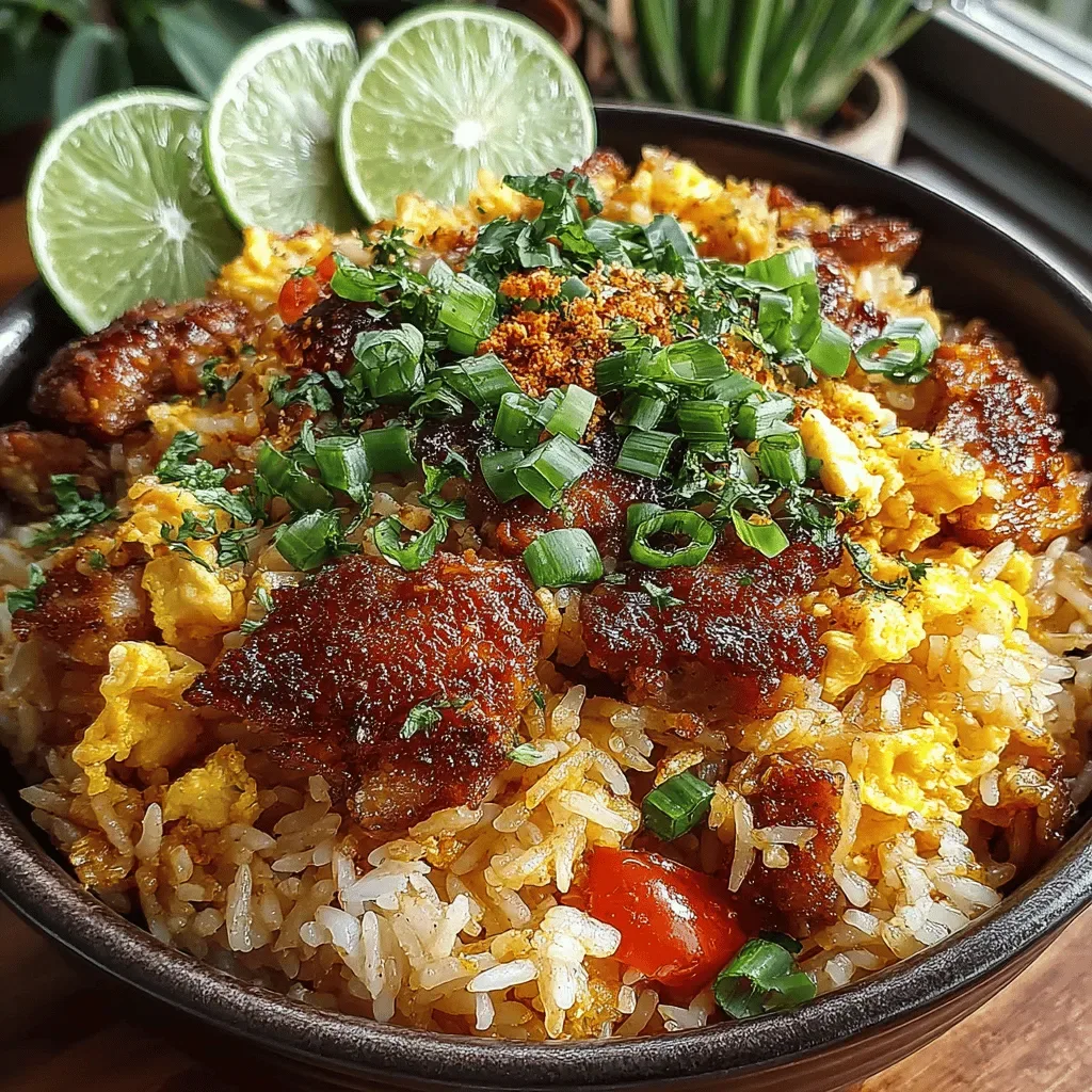 Sticky Sweet Chili Chicken Fried Rice: A Flavorful Delight