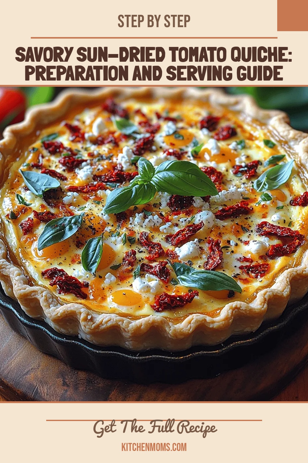 Savory Sun-Dried Tomato Quiche: Preparation and Serving Guide