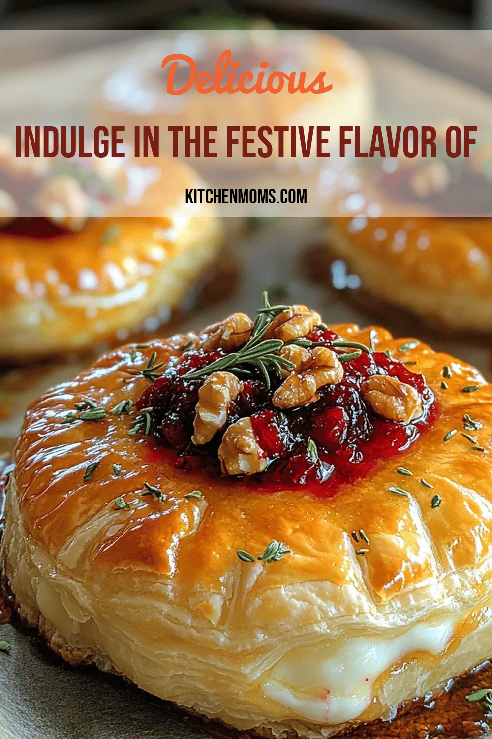 Indulge in the Festive Flavor of Cranberry Delight Baked Brie Bites