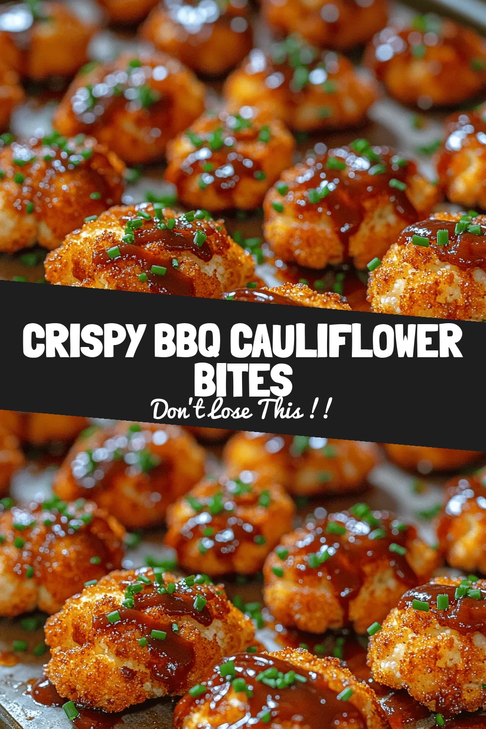 Crispy BBQ Cauliflower Bites