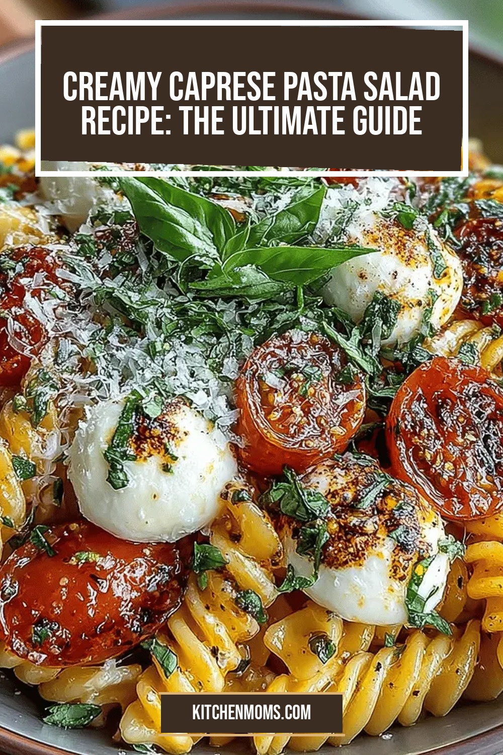 Creamy Caprese Pasta Salad Recipe: The Ultimate Guide