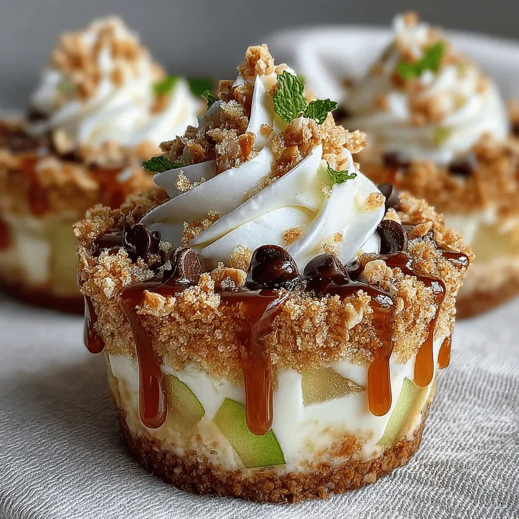 Frozen Yogurt Apple Crumble Coins Recipe