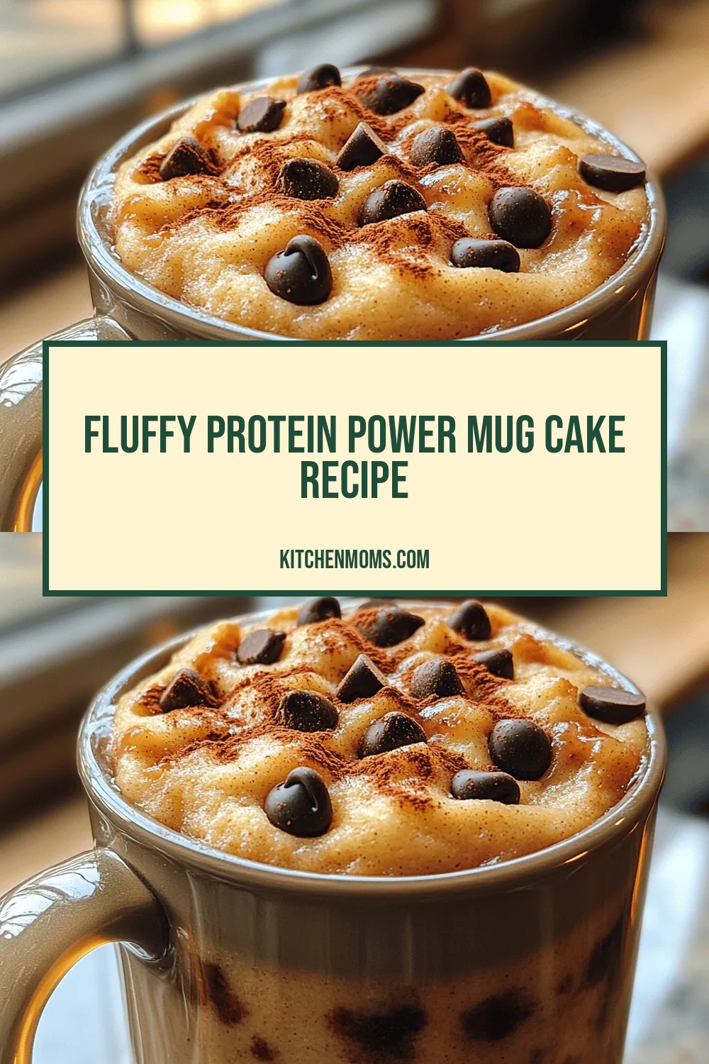 Fluffy Protein Power Mug Cake Recipe