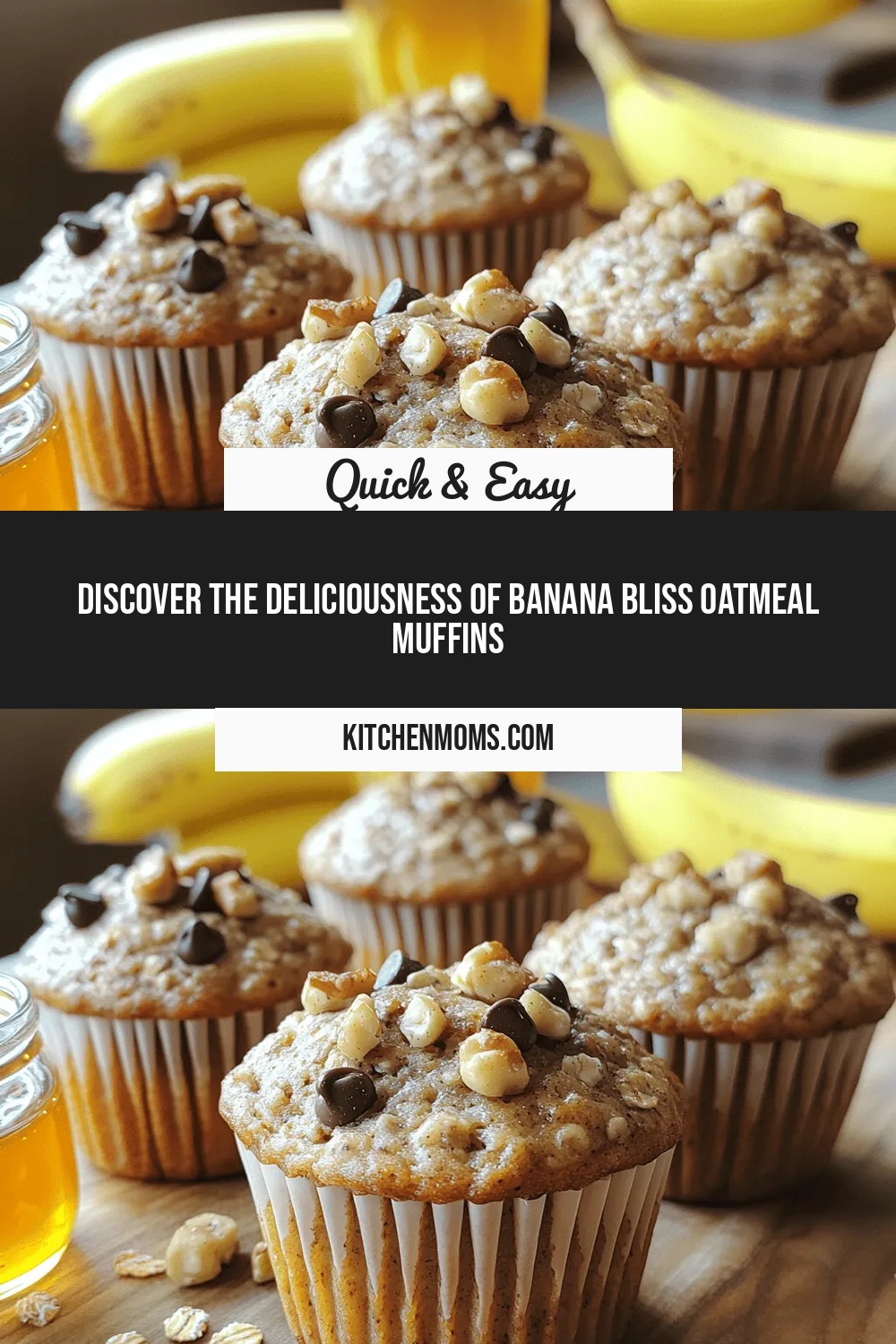 Discover the Deliciousness of Banana Bliss Oatmeal Muffins