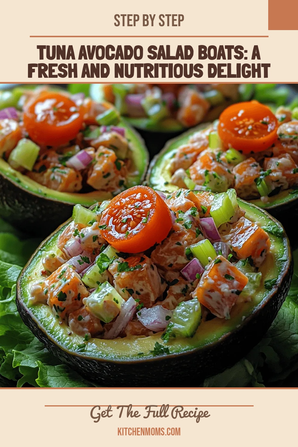 Tuna Avocado Salad Boats: A Fresh and Nutritious Delight