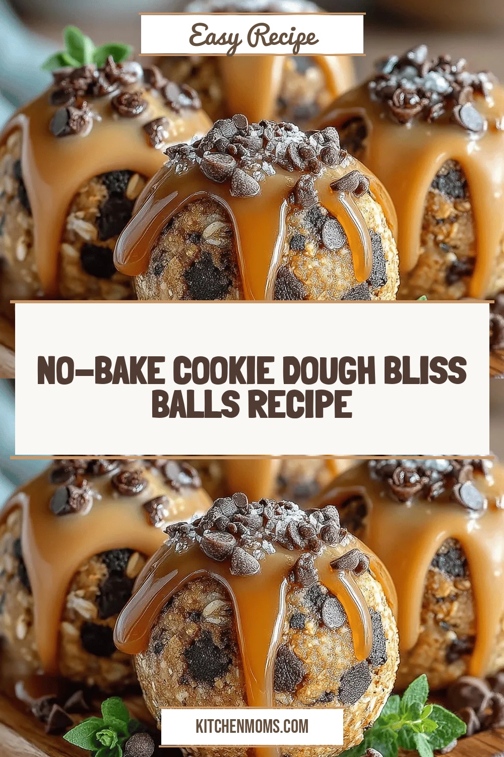 No-Bake Cookie Dough Bliss Balls Recipe