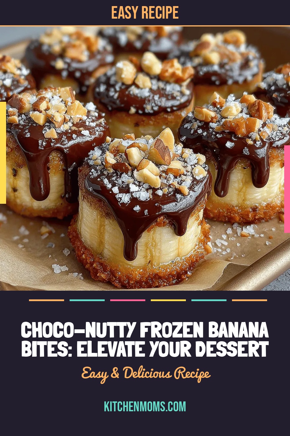 Choco-Nutty Frozen Banana Bites: Elevate Your Dessert Game