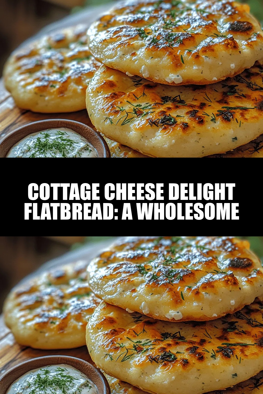 Cottage Cheese Delight Flatbread: A Wholesome and Delicious Recipe