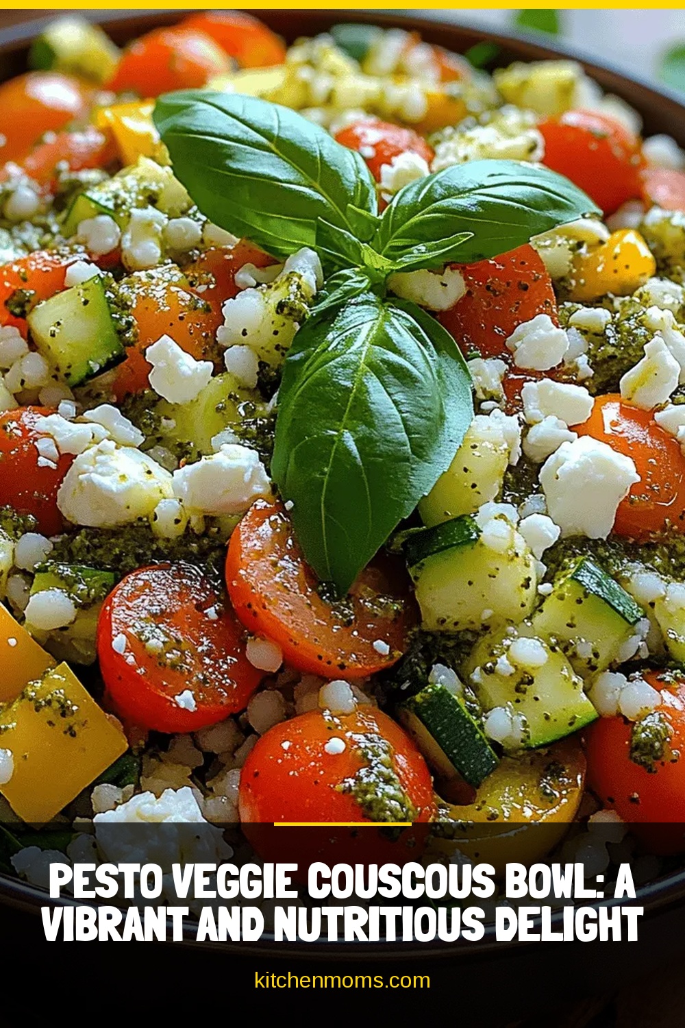 Pesto Veggie Couscous Bowl: A Vibrant and Nutritious Delight