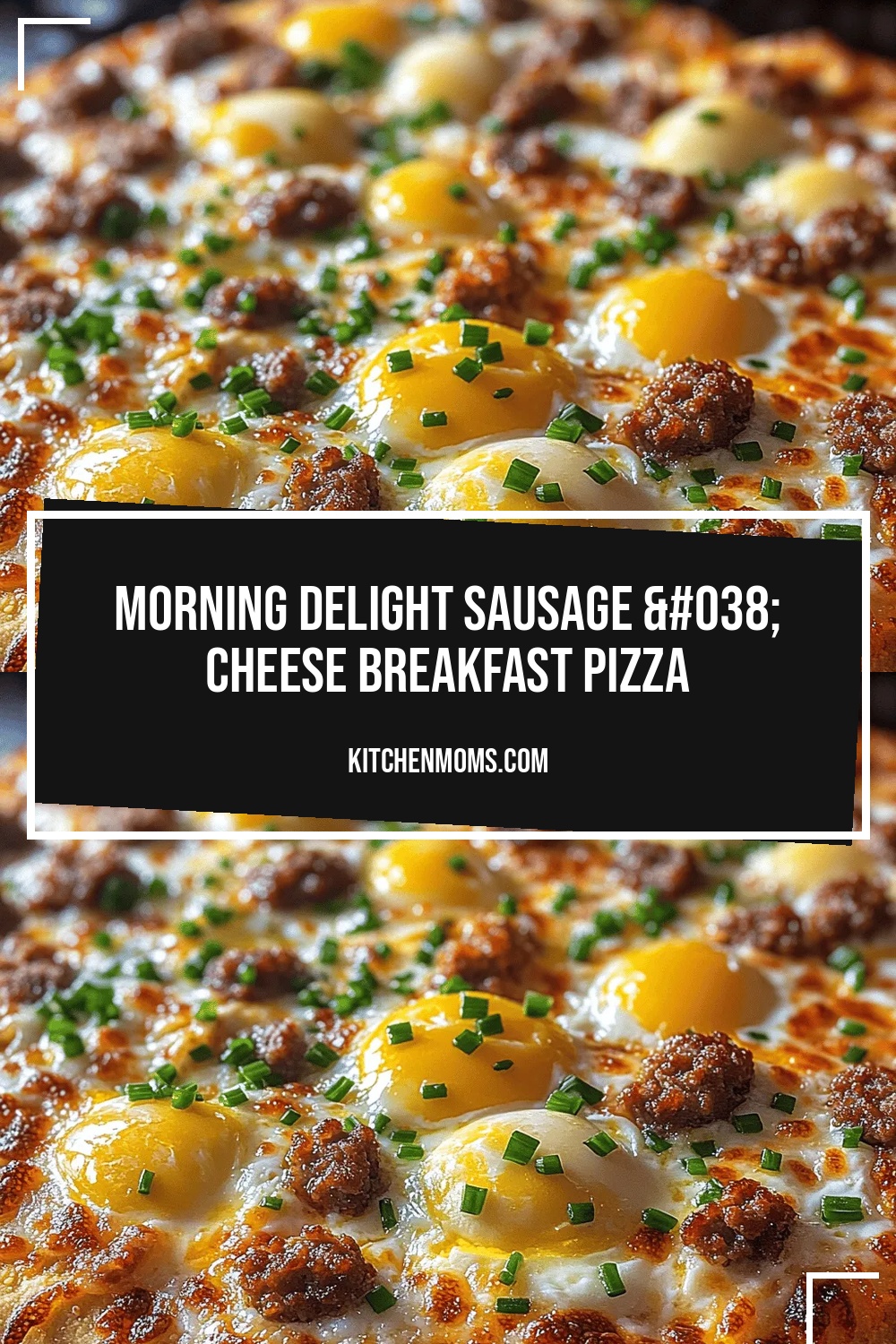 Morning Delight Sausage & Cheese Breakfast Pizza