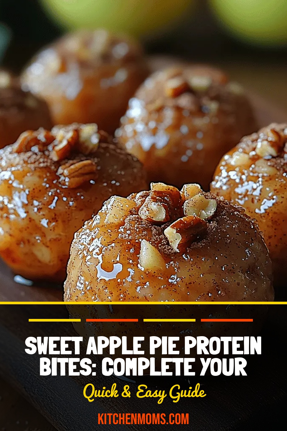Sweet Apple Pie Protein Bites: Complete Your Healthy Snack Journey