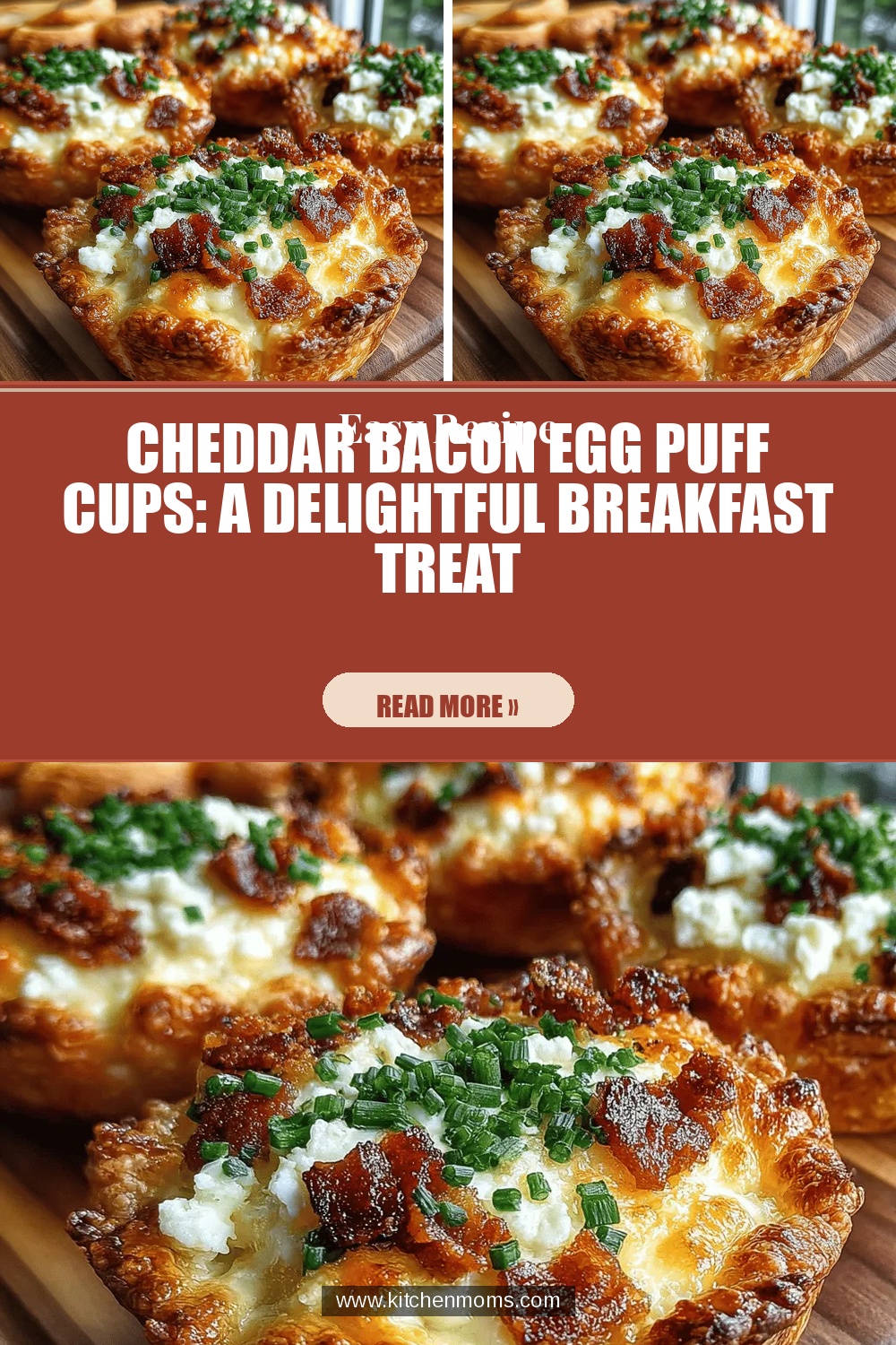 Cheddar Bacon Egg Puff Cups: A Delightful Breakfast Treat