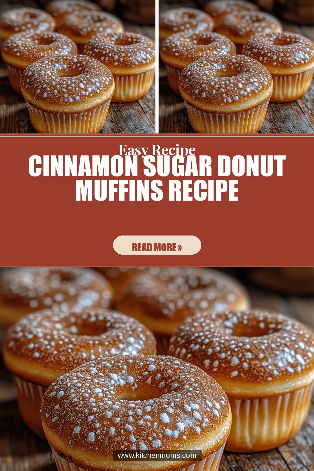 Cinnamon Sugar Donut Muffins Recipe