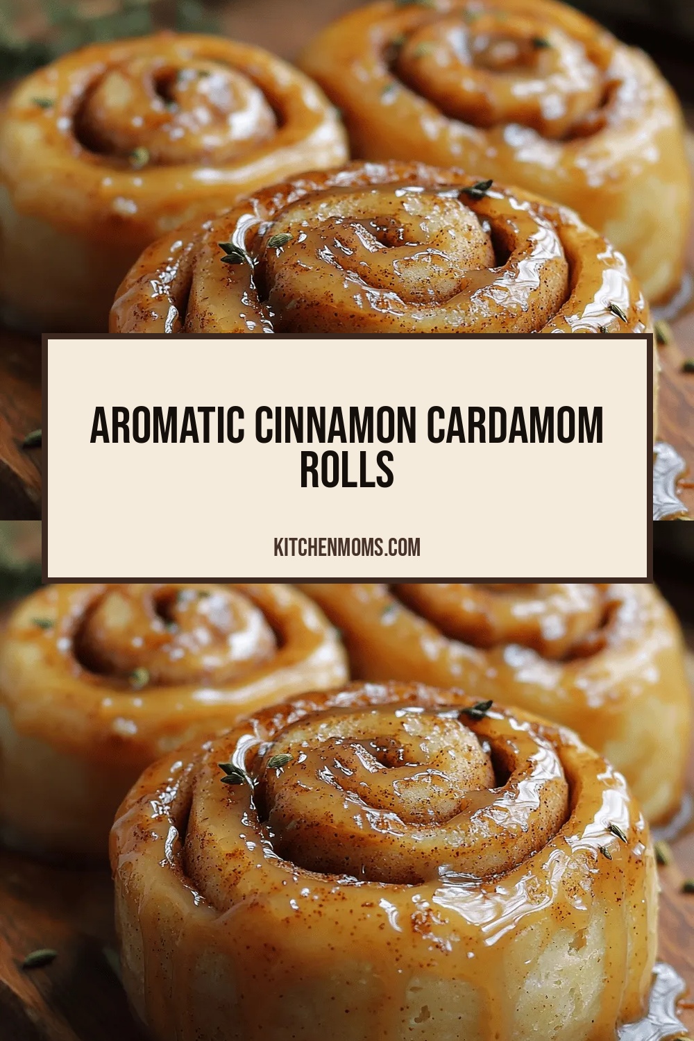Aromatic Cinnamon Cardamom Rolls