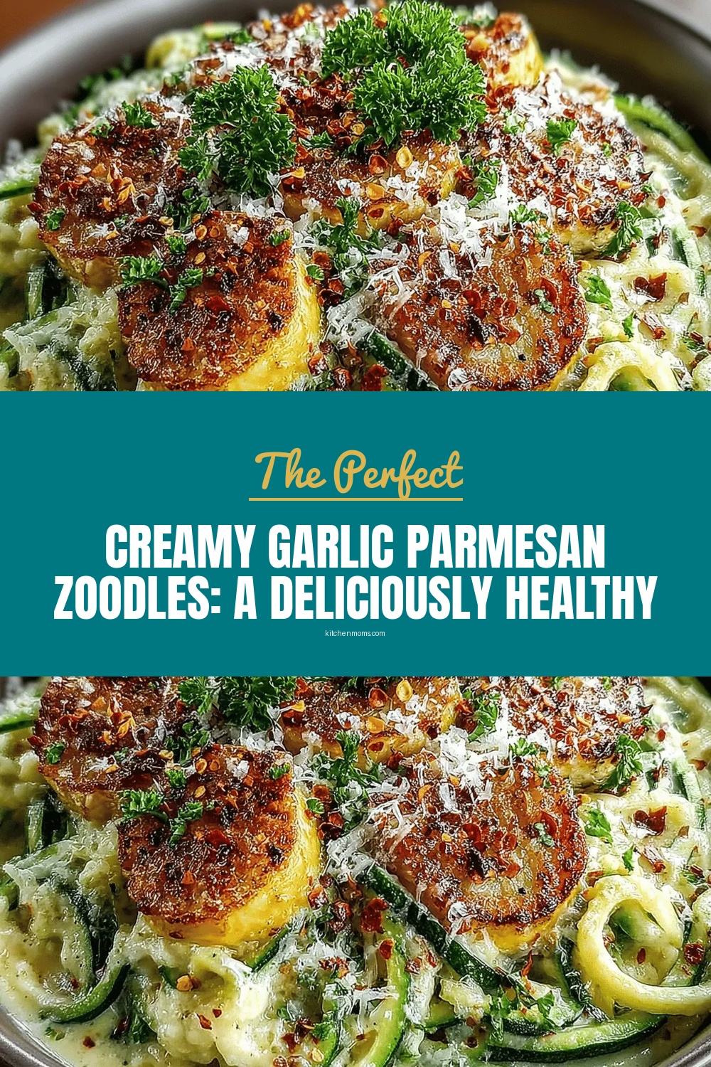 Creamy Garlic Parmesan Zoodles: A Deliciously Healthy Delight