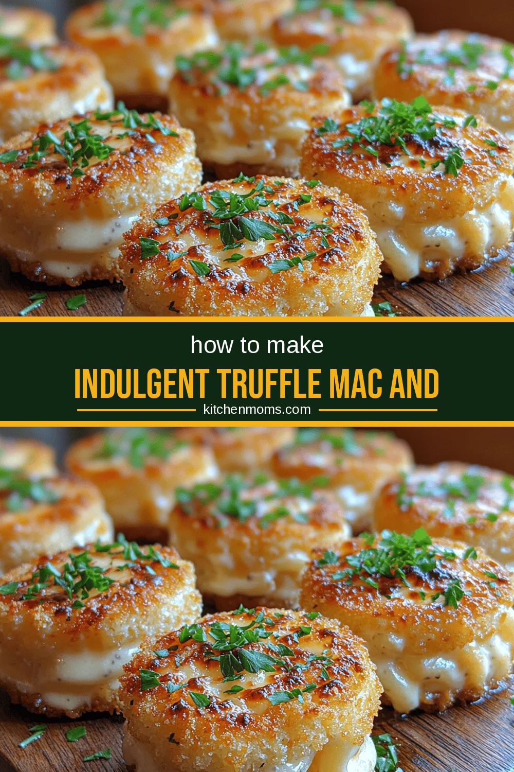 Indulgent Truffle Mac and Cheese Bites: A Gourmet Comfort Food Delight