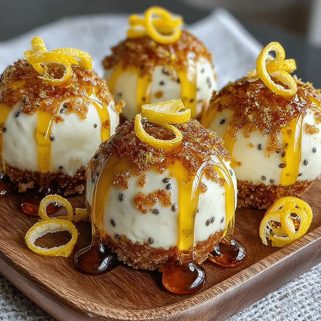 Zesty Chia Lemon Bliss Bites: A Refreshing Snack Delight
