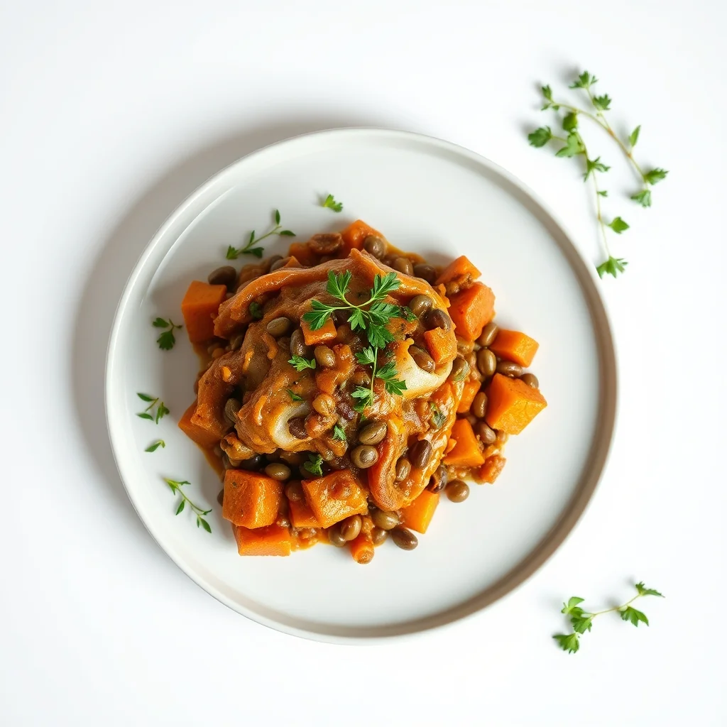 Hearty Lentil & Sweet Potato Shepherd’s Pie