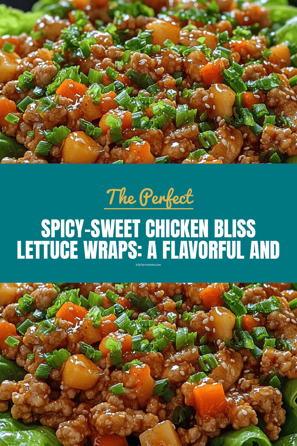 Spicy-Sweet Chicken Bliss Lettuce Wraps: A Flavorful and Healthy Delight