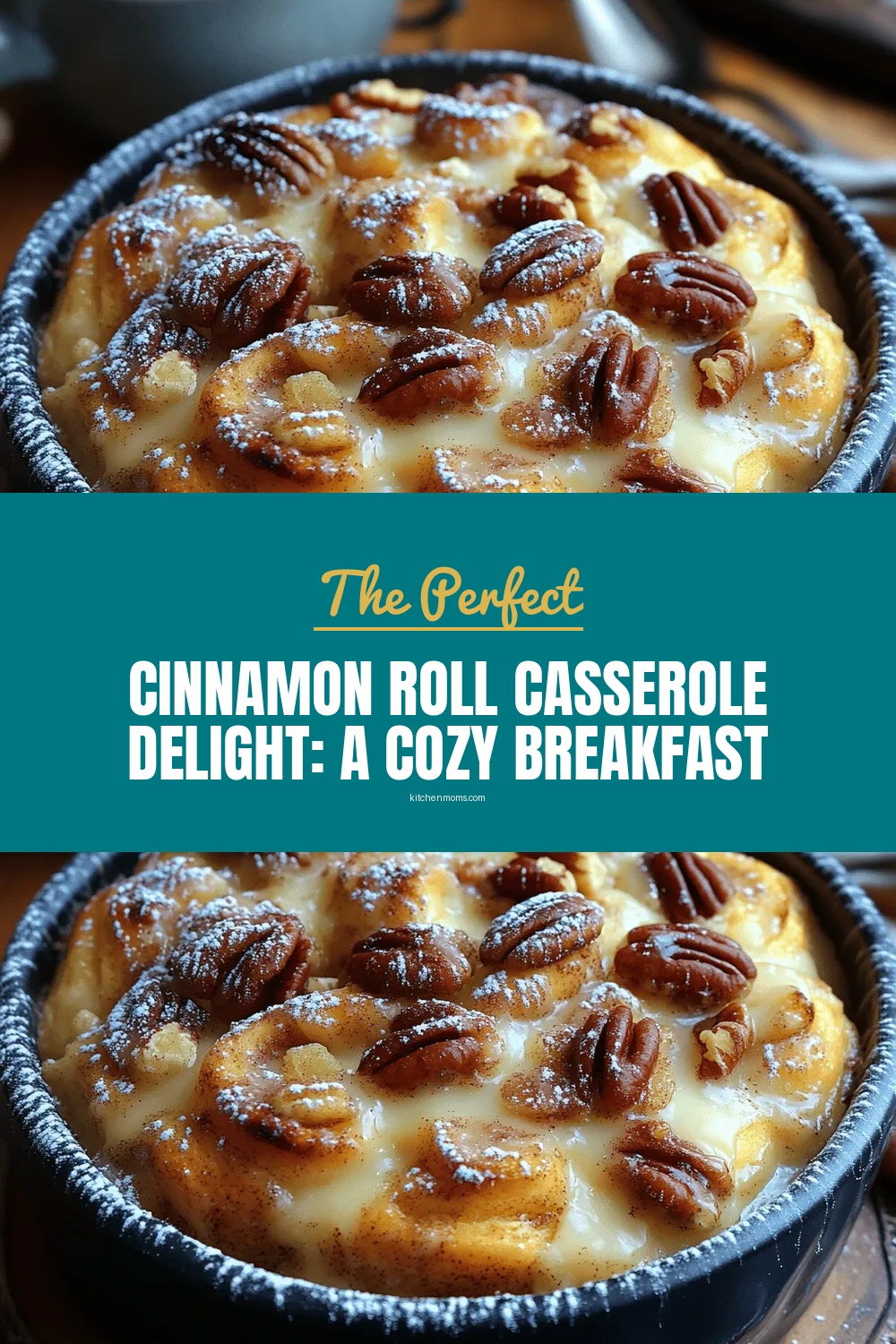 Cinnamon Roll Casserole Delight: A Cozy Breakfast Solution