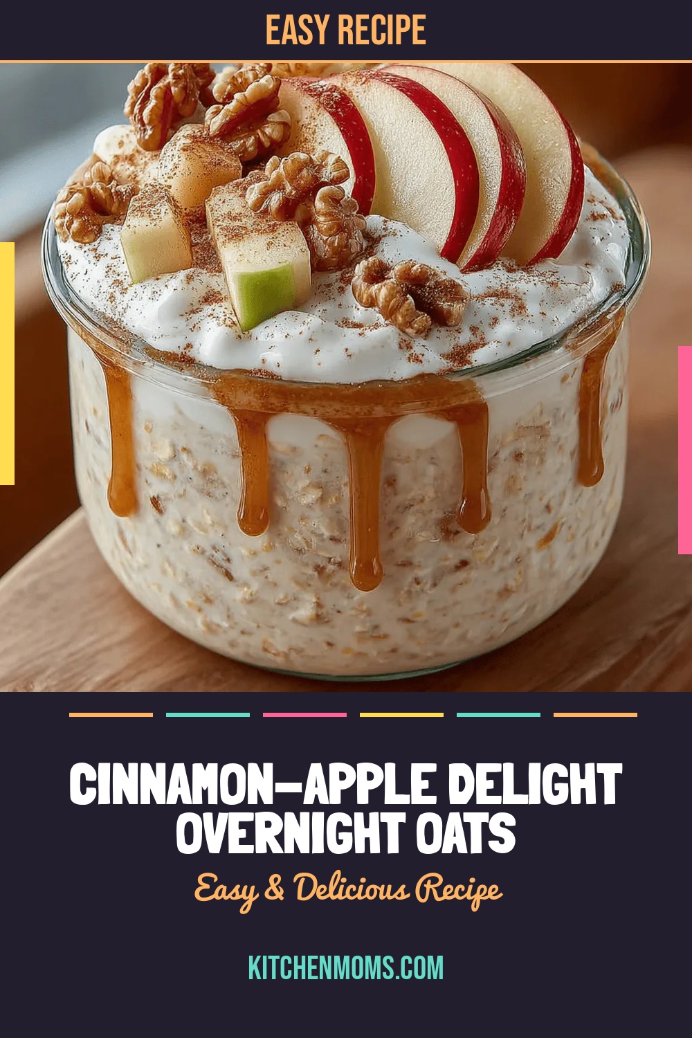 Cinnamon-Apple Delight Overnight Oats