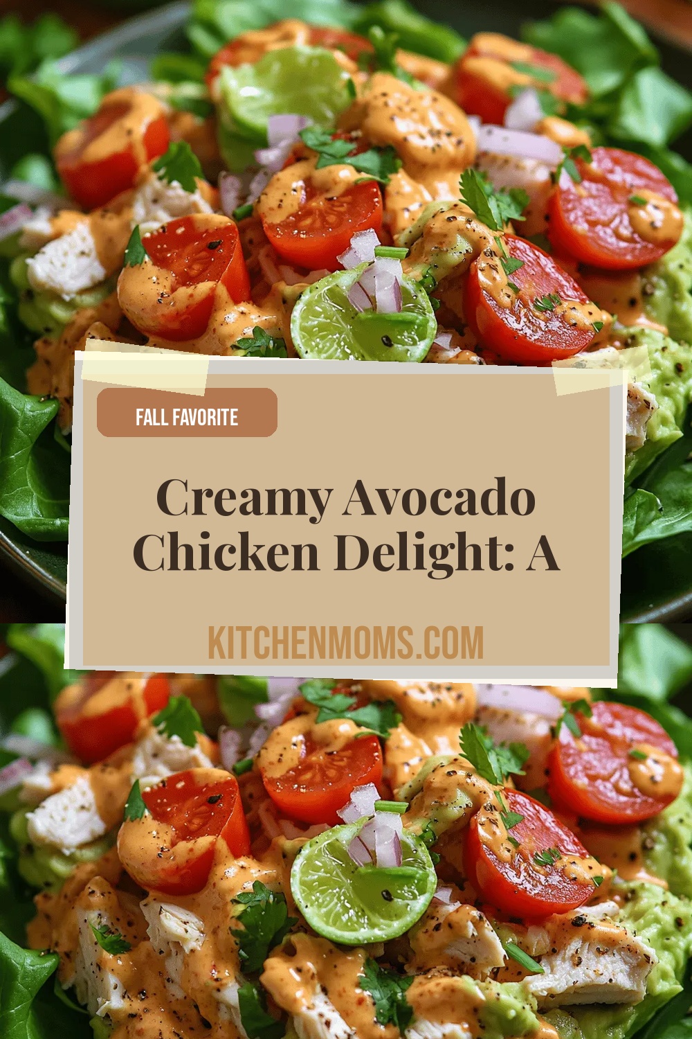 Creamy Avocado Chicken Delight: A Nutritious and Versatile Meal