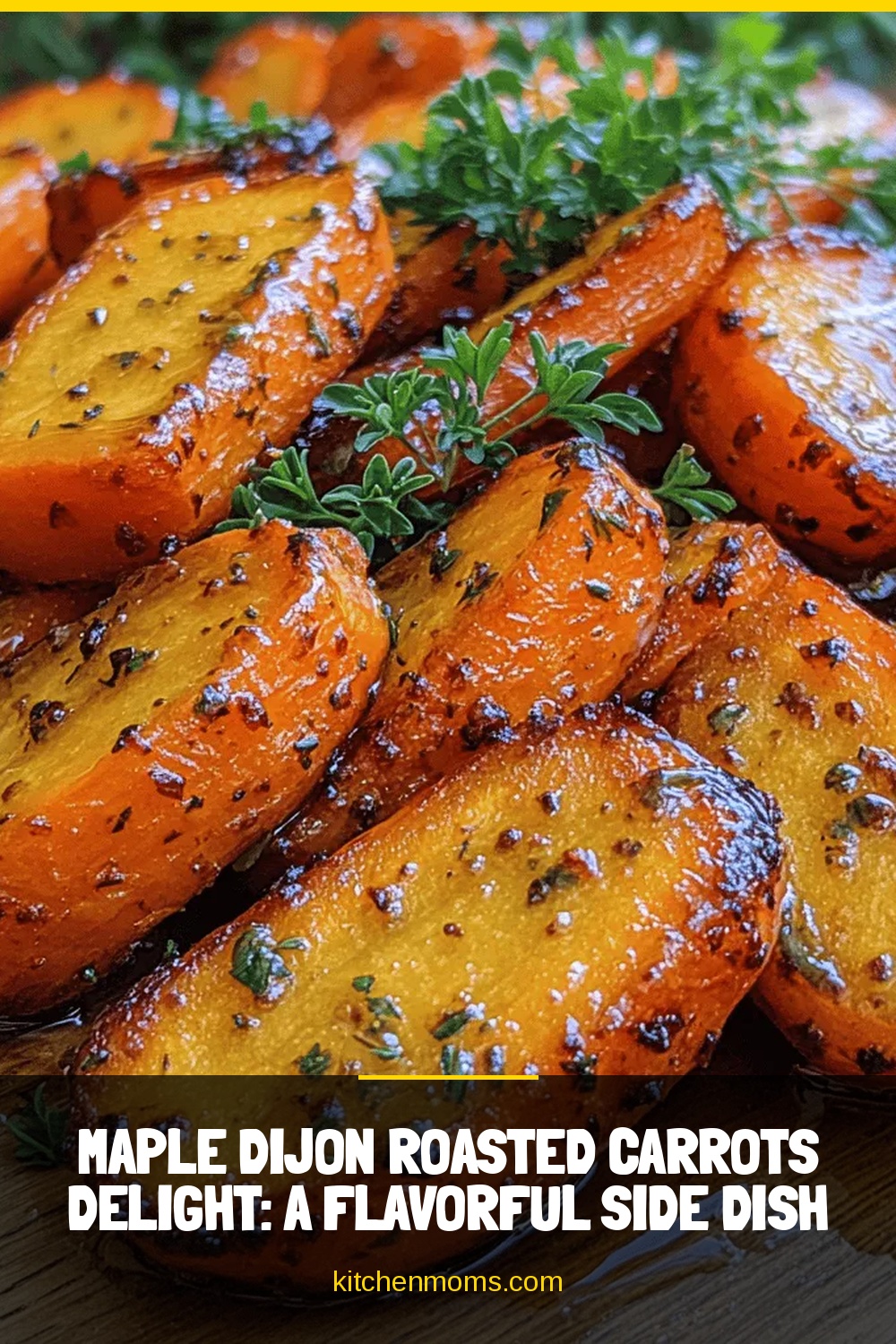 Maple Dijon Roasted Carrots Delight: A Flavorful Side Dish