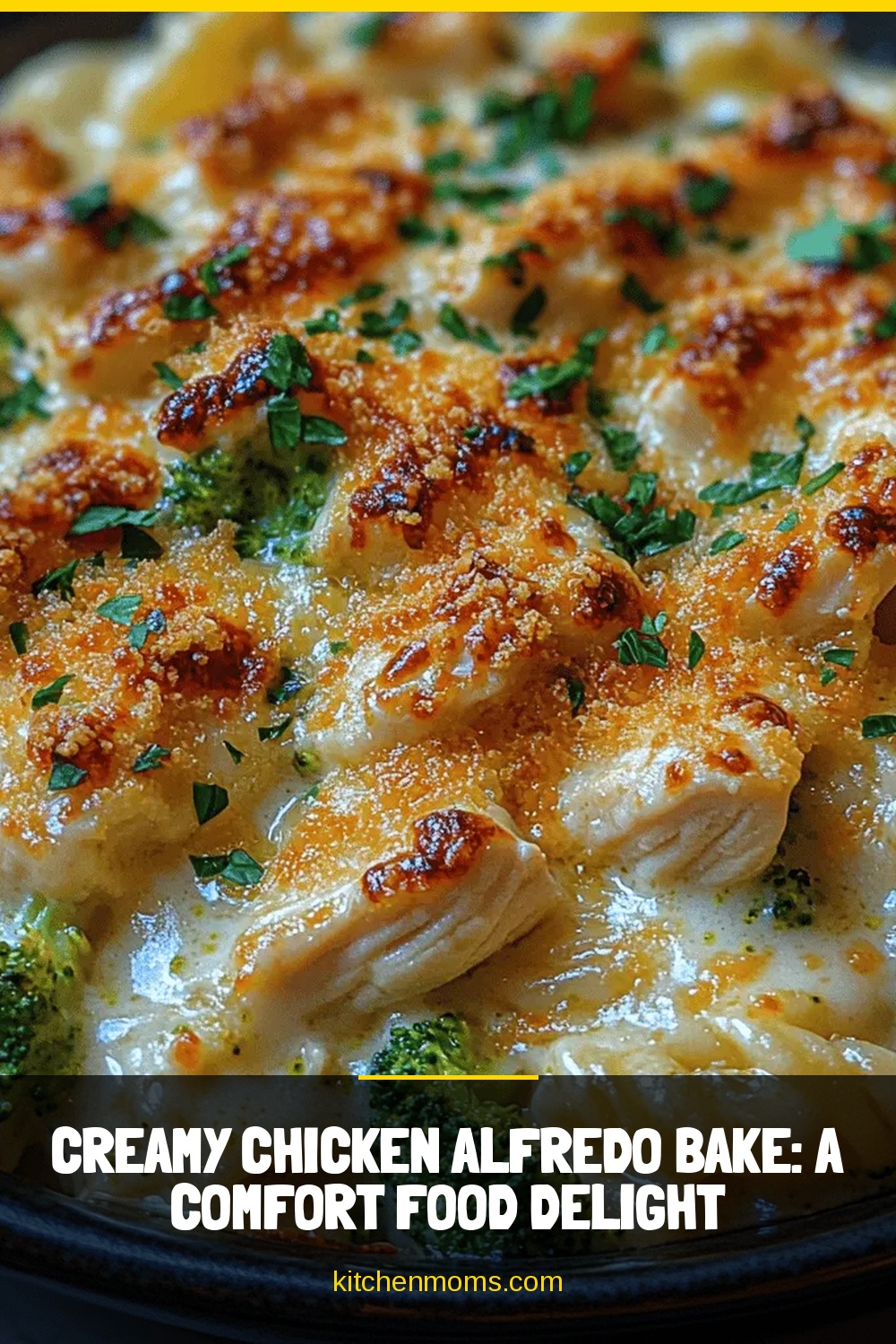 Creamy Chicken Alfredo Bake: A Comfort Food Delight