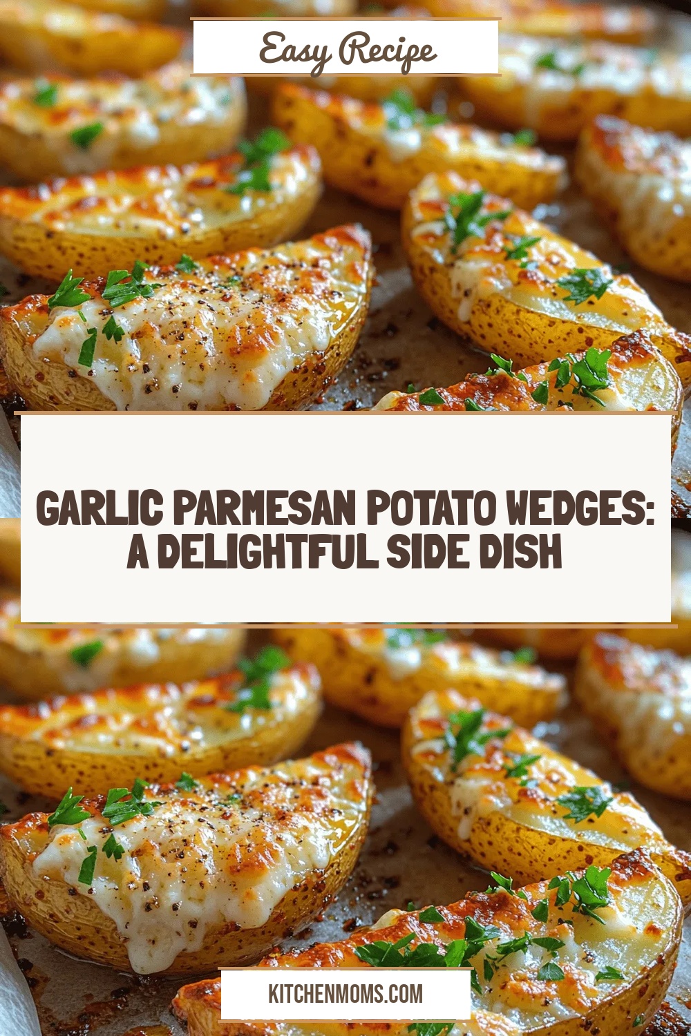 Garlic Parmesan Potato Wedges: A Delightful Side Dish