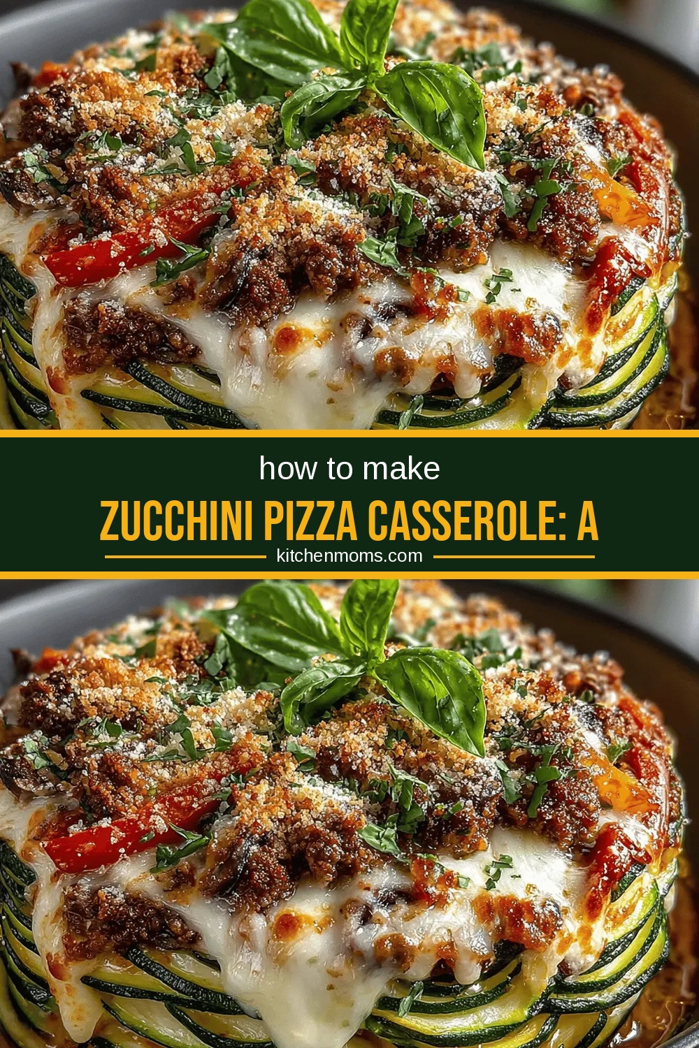 Zucchini Pizza Casserole: A Delicious and Nutritious Alternative
