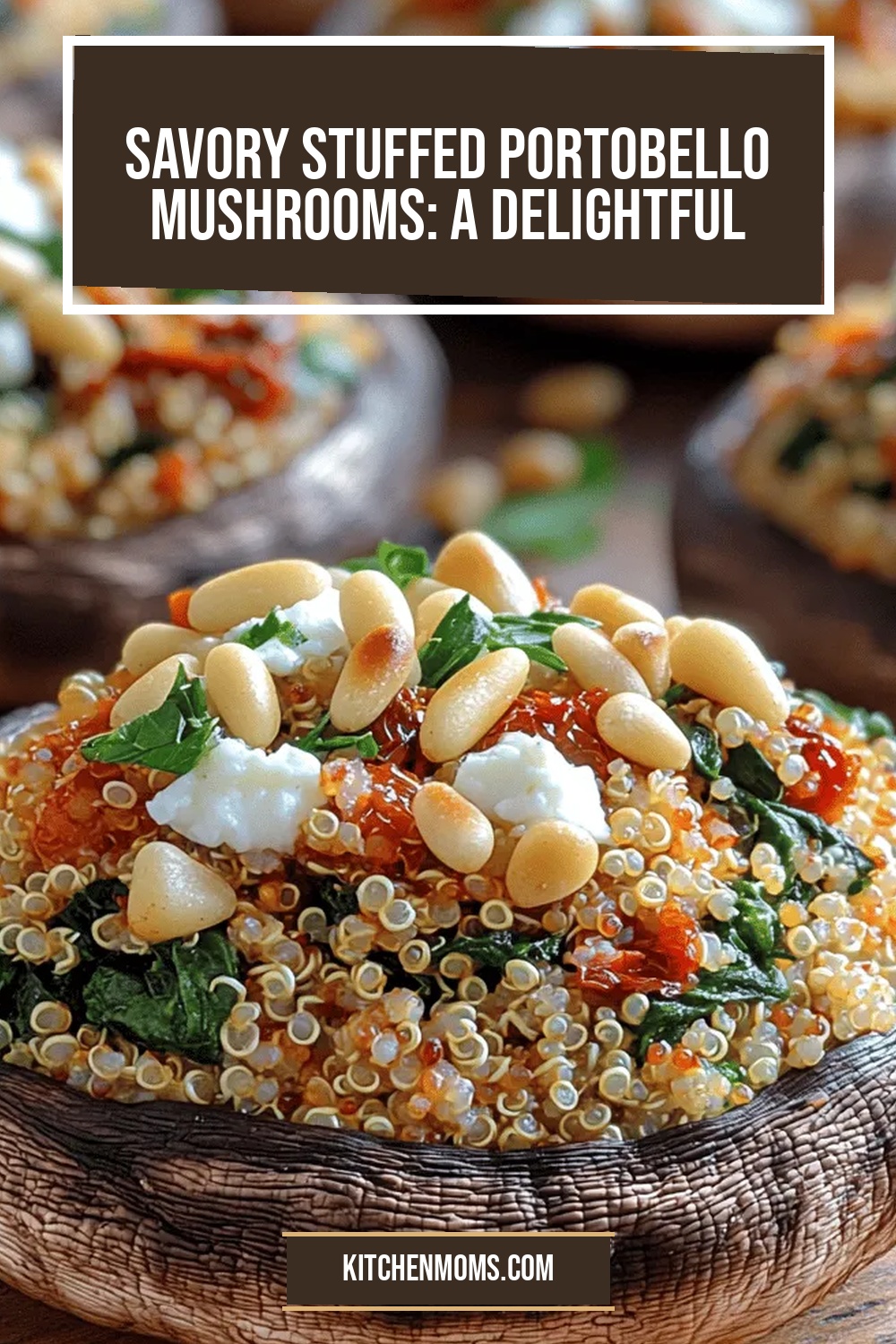 Savory Stuffed Portobello Mushrooms: A Delightful Vegetarian Dish