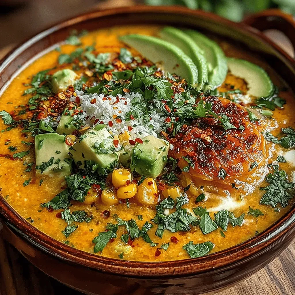 Creamy Corn and Avocado Chowder Recipe