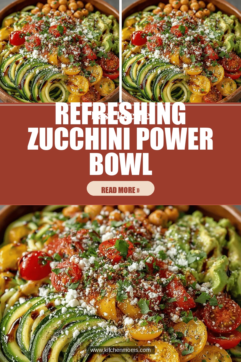 Refreshing Zucchini Power Bowl