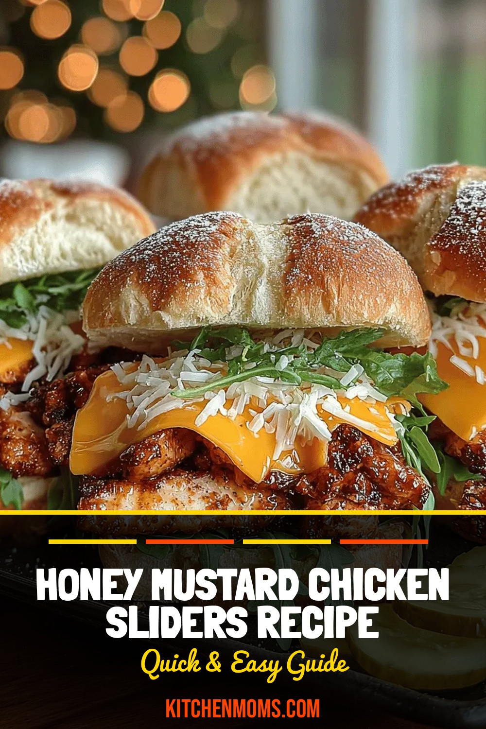Honey Mustard Chicken Sliders Recipe