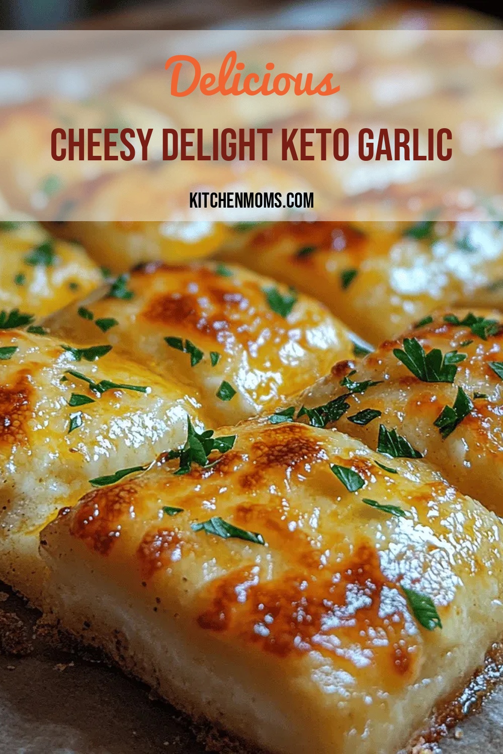Cheesy Delight Keto Garlic Breadsticks Recipe
