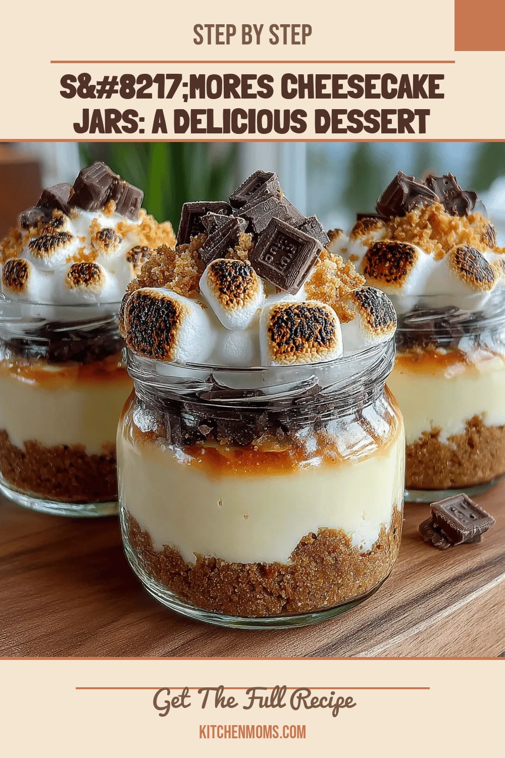 S’mores Cheesecake Jars: A Delicious Dessert Experience
