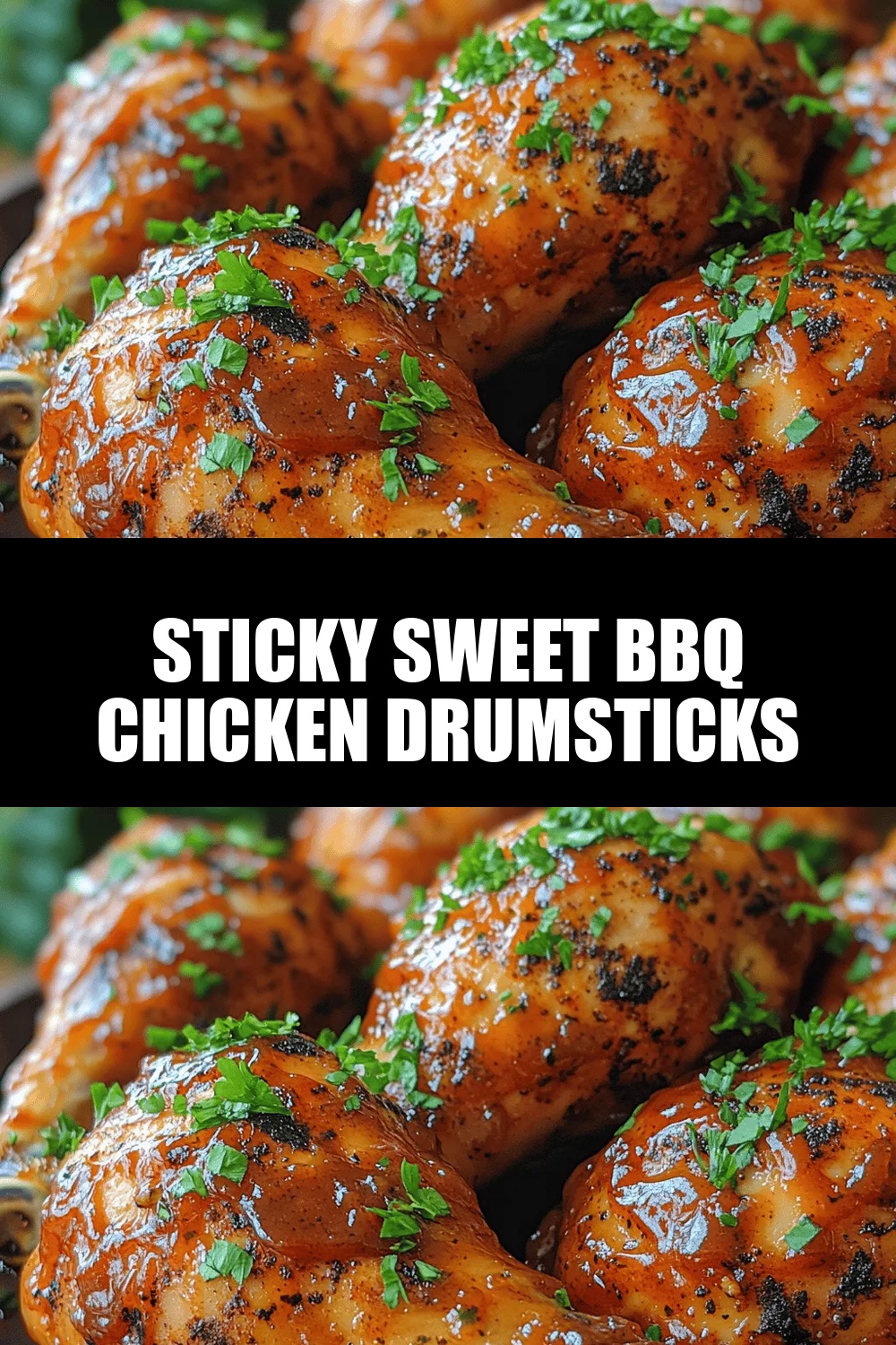 Sticky Sweet BBQ Chicken Drumsticks