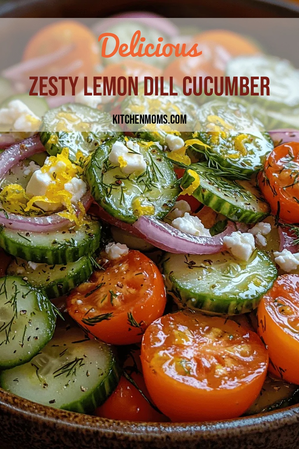 Zesty Lemon Dill Cucumber Salad: A Refreshing Delight for Warm Weather