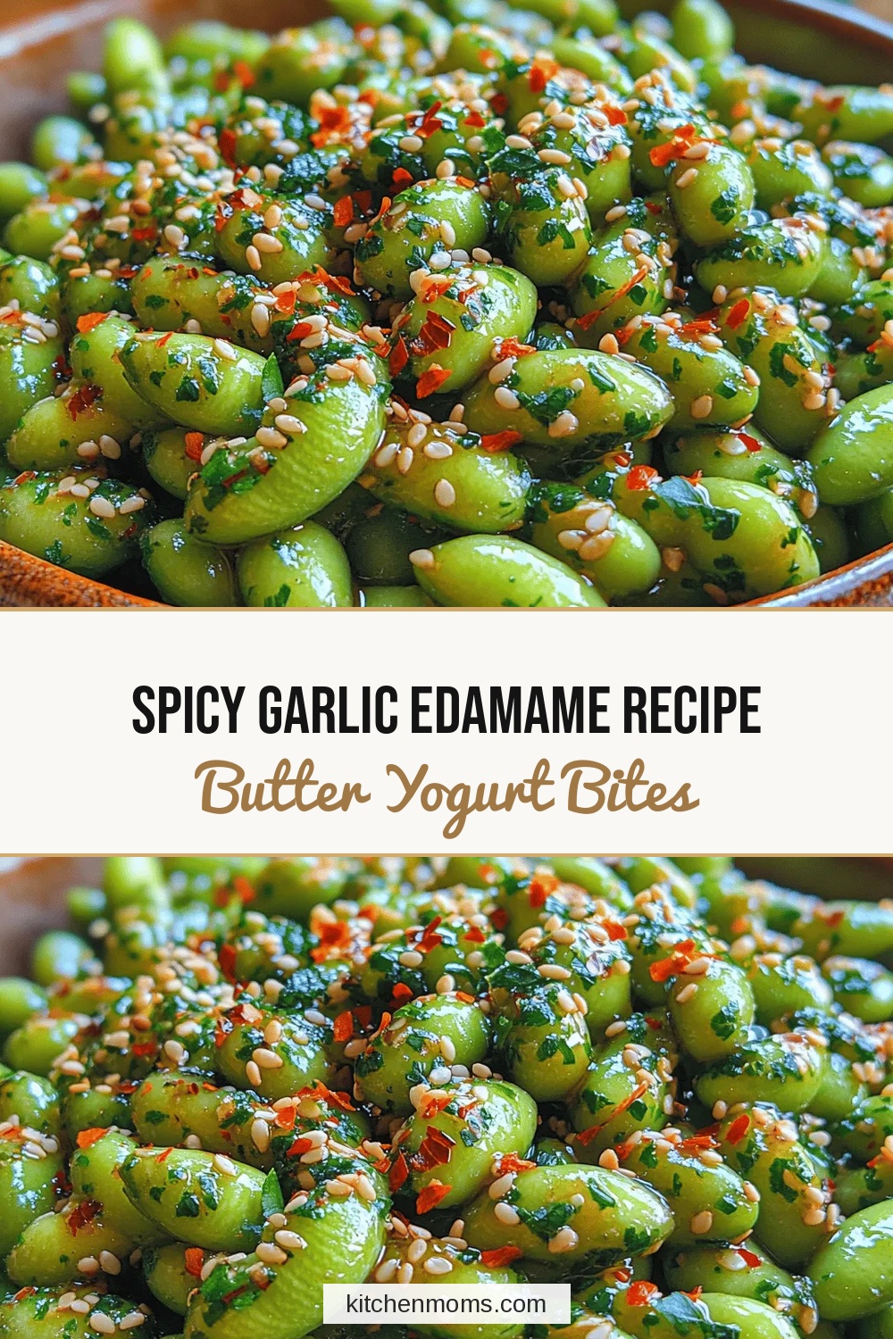 Spicy Garlic Edamame Recipe