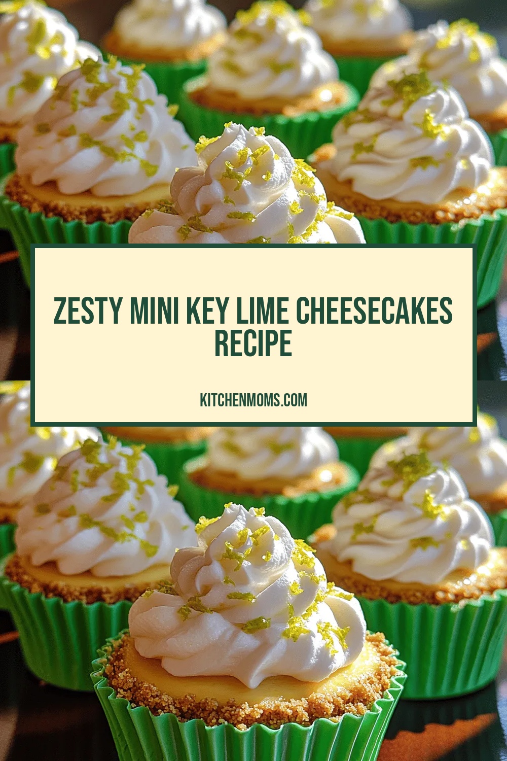 Zesty Mini Key Lime Cheesecakes Recipe