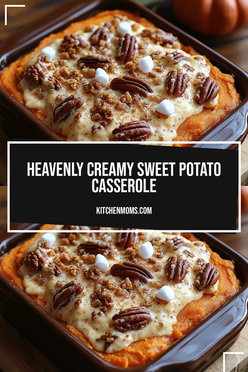 Heavenly Creamy Sweet Potato Casserole
