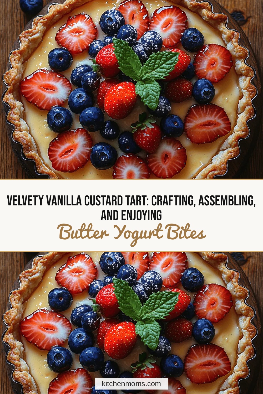 Velvety Vanilla Custard Tart: Crafting, Assembling, and Enjoying