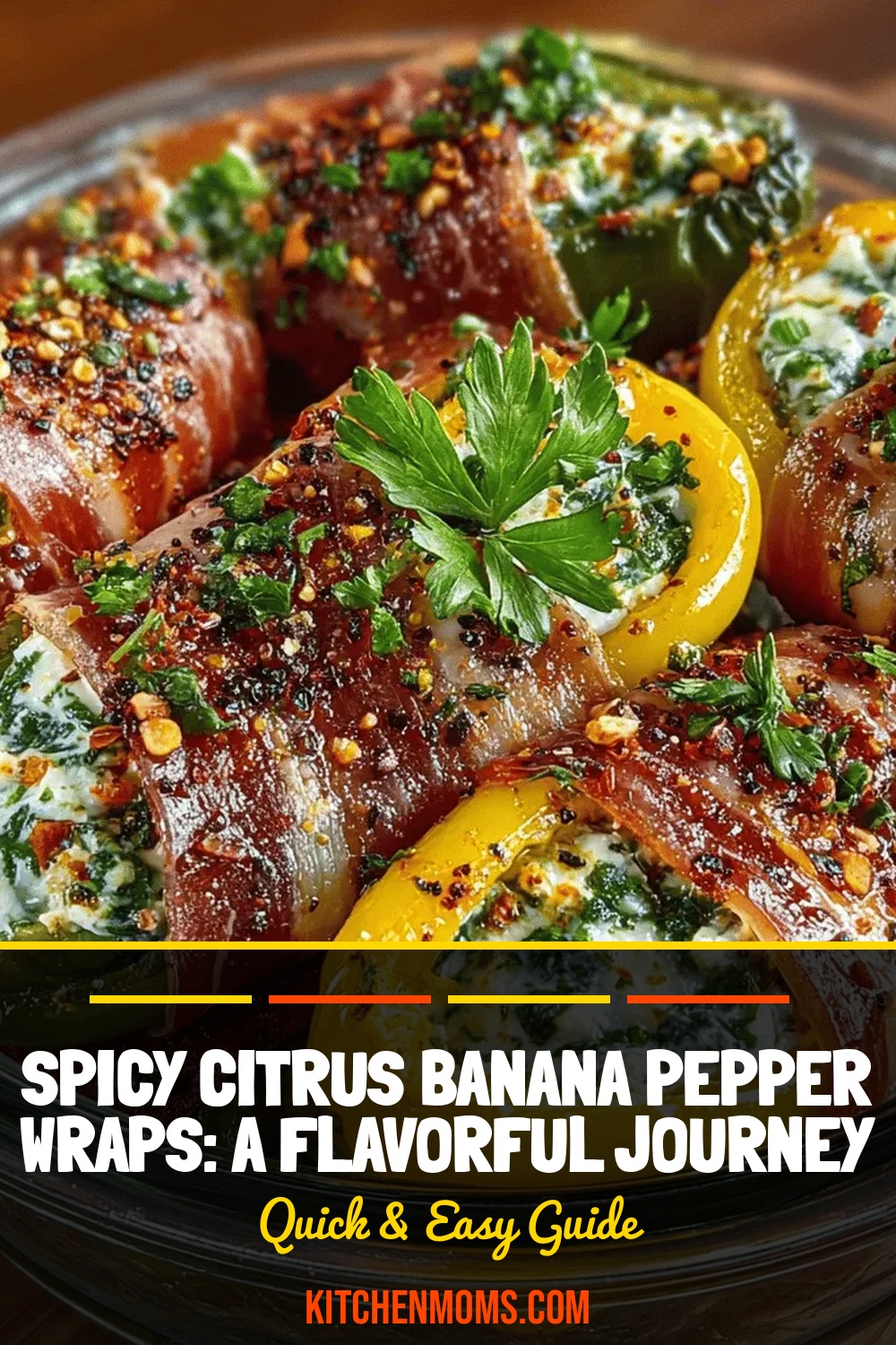 Spicy Citrus Banana Pepper Wraps: A Flavorful Journey